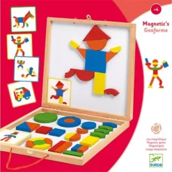 Djeco Magneetkoffer Tangram - 42st 5 Djeco Magneetkoffer Tangram - 42st -Djeco Speelgoed djeco magneetkoffer tangram 42 3