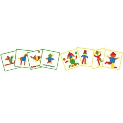 Djeco Magneetkoffer Tangram - 42st 4 Djeco Magneetkoffer Tangram - 42st -Djeco Speelgoed djeco magneetkoffer tangram 42 4