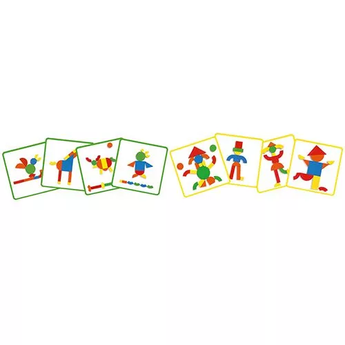 djeco magneetkoffer tangram - 42st Djeco Magneetkoffer Tangram - 42st -Djeco Speelgoed djeco magneetkoffer tangram 42 4