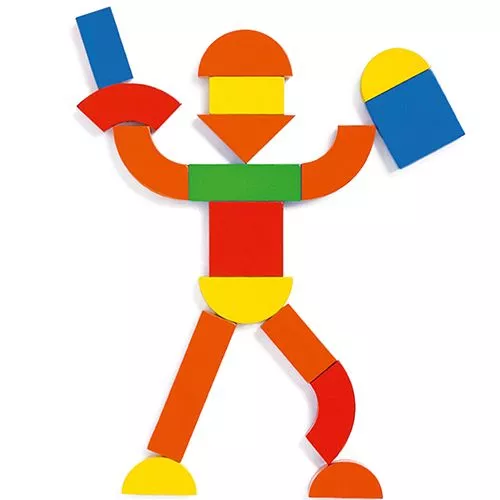 djeco magneetkoffer tangram - 42st Djeco Magneetkoffer Tangram - 42st -Djeco Speelgoed djeco magneetkoffer tangram 42 5