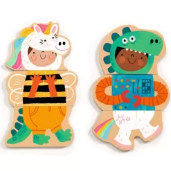 Djeco Magneten Verkleden - 24st 3 Djeco Magneten Verkleden - 24st -Djeco Speelgoed djeco magneten verkleden 24st 1