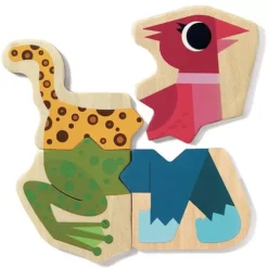 Djeco Magnetische Dieren - 24st -Djeco Speelgoed djeco magnetische puzzel 24st 3