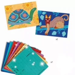 Djeco Mozaïek Ocelot En Schildpad 4 Djeco Mozaïek Ocelot En Schildpad -Djeco Speelgoed djeco moza ekpuzzel oaxacan1