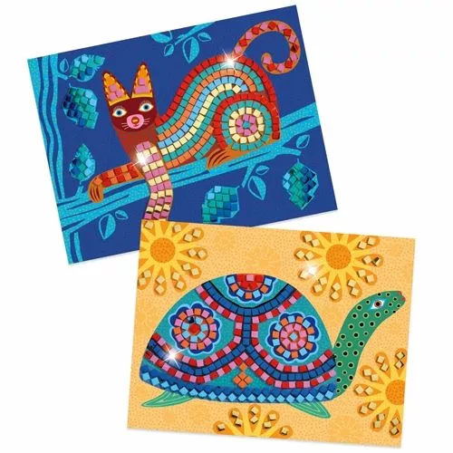 djeco mozaïek ocelot en schildpad Djeco Mozaïek Ocelot En Schildpad -Djeco Speelgoed