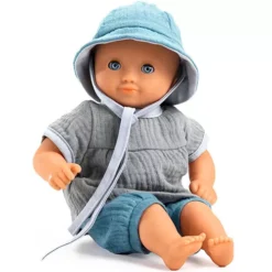 Djeco Poppenkledingset Pomea - Summer - 32 Cm -Djeco Speelgoed djeco poppenkledingset pomea zomer 32 cm 3