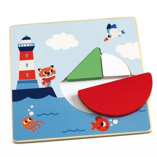 djeco puzzel tangramini - 6x12st Djeco Puzzel Tangramini - 6x12st -Djeco Speelgoed djeco puzzel tangramini