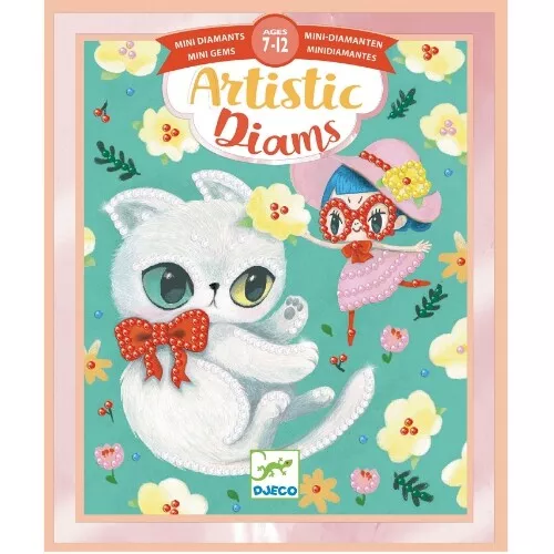 djeco schilderijen mini-diamanten dierenvrienden Djeco Schilderijen Mini-diamanten Dierenvrienden -Djeco Speelgoed djeco schilderijen mini diamanten