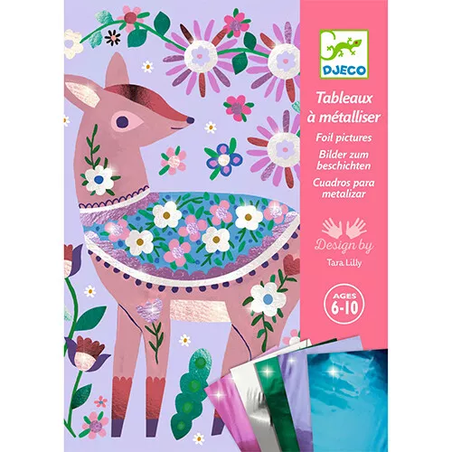 djeco schilderijtjes metalliseren het bos Djeco Schilderijtjes Metalliseren Het Bos -Djeco Speelgoed djeco schilderijtjes metalliseren het bos 1 1