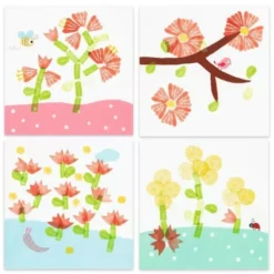 Djeco Stempels En Stempelkaarten Bloemen -Djeco Speelgoed djeco stempelset avec fleurs3