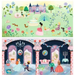 Djeco Stickerboek Kasteelleven -Djeco Speelgoed djeco stickerboek kasteelleven 4