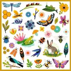 Djeco Stickers Tuin - 160st -Djeco Speelgoed djeco stickers tuin 160st 2