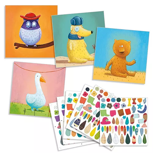 djeco stickerset dieren versieren Djeco Stickerset Dieren Versieren -Djeco Speelgoed djeco stickerset dieren versieren 1
