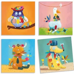 Djeco Stickerset Dieren Versieren 8 Djeco Stickerset Dieren Versieren -Djeco Speelgoed djeco stickerset dieren versieren 2