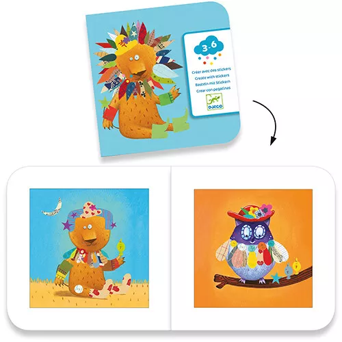 djeco stickerset dieren versieren Djeco Stickerset Dieren Versieren -Djeco Speelgoed djeco stickerset dieren versieren 3