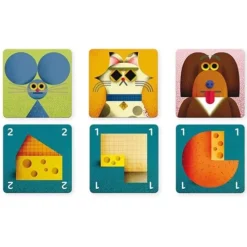 Djeco Strategiespel Cheese Rescue -Djeco Speelgoed djeco strategiespel cheese rescue 1