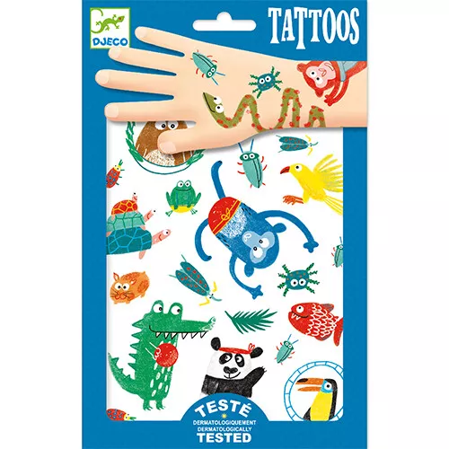 djeco tattoos - snoeten Djeco Tattoos - Snoeten -Djeco Speelgoed djeco tattoos snoeten 3