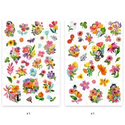 Djeco Tattoos Aquarel Bloemen -Djeco Speelgoed djeco tattoos aquarel bloemen 3