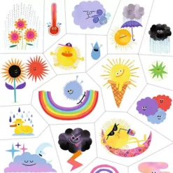 Djeco Tattoos Het Weer Emoji's -Djeco Speelgoed djeco tattoos weer emoji s 3
