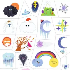 Djeco Tattoos Het Weer Emoji's -Djeco Speelgoed djeco tattoos weer emoji s 4