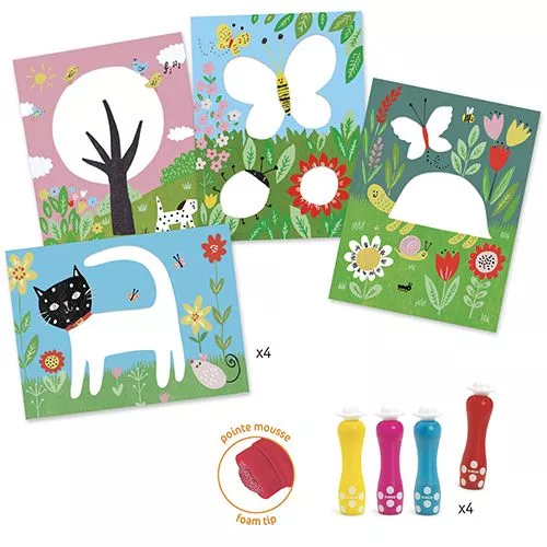 djeco tekenen met stippen Djeco Tekenen Met Stippen -Djeco Speelgoed djeco tekenen met stippen 3