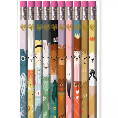 djeco tekenpotloden lucille - 10st Djeco Tekenpotloden Lucille - 10st -Djeco Speelgoed djeco tekenpotloden lucille 10st