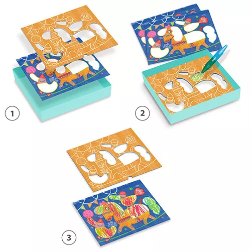 djeco tekenset sjablonen - koorddanser Djeco Tekenset Sjablonen - Koorddanser -Djeco Speelgoed djeco tekenset sjablonen tightrope walker and balls 4