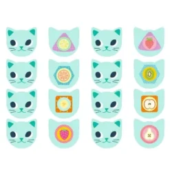 Djeco Vormenspel Theekransje - Greedy Cats -Djeco Speelgoed djeco theespel greedy cats2