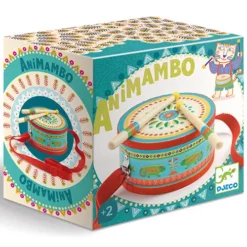 Djeco Trommel Met Hengsel Animambo 3 Djeco Trommel Met Hengsel Animambo -Djeco Speelgoed djeco trommel met hengsel animambo 2