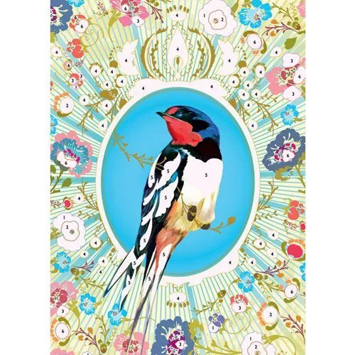 djeco glitterschilderijen vogels Djeco Glitterschilderijen Vogels -Djeco Speelgoed glittervogels4