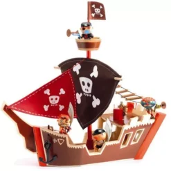 Djeco Arty Toys - Ze Pirat Boat