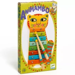 Djeco Xylofoon Animambo Kat 7 Djeco Xylofoon Animambo Kat -Djeco Speelgoed xylofoon animambo kat