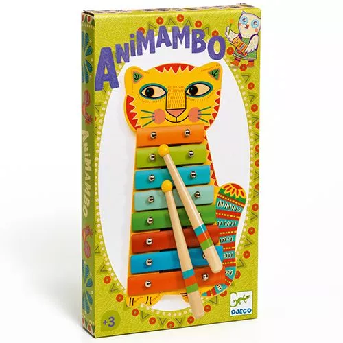 djeco xylofoon animambo kat Djeco Xylofoon Animambo Kat -Djeco Speelgoed