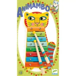 Djeco Xylofoon Animambo Kat 6 Djeco Xylofoon Animambo Kat -Djeco Speelgoed xylofoon animambo kat 1